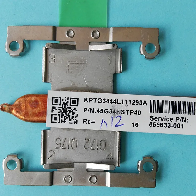 Новый оригинальный кулер для процессора HP 15-AU 15-AU144TX AU145TXG34 Радиатор вентилятора