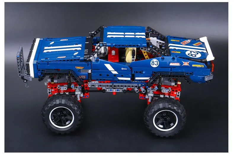 DHL 20011 Technic Motors 41999 4x4 Crawler Exclusive Edition of off-road vehicles Set Building blocks Bricks Boy Gifts