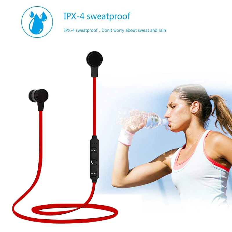 Shengtena Bluetooth наушники беспроводные для телефона с шейным ремешком Спортивная