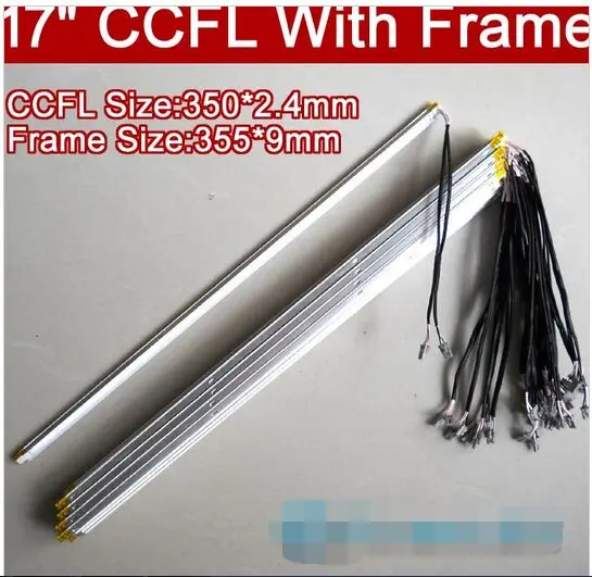 20 шт. CCFL с крышкой CCFL: 350 мм рама: 355 x 9 17 дюймов двойные лампы рамкой ЖК лампа