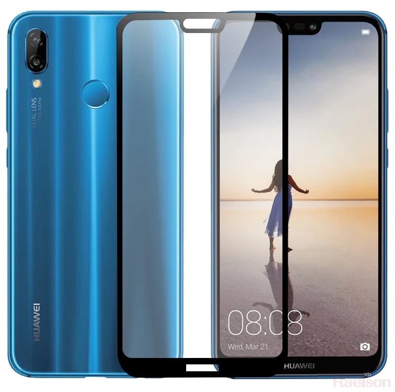 Full Cover Tempered Glass For Huawei P20 Pro P10 Lite P9 P8 2017 Screen Protector Honor 9 3D 9H glass film | Мобильные телефоны и