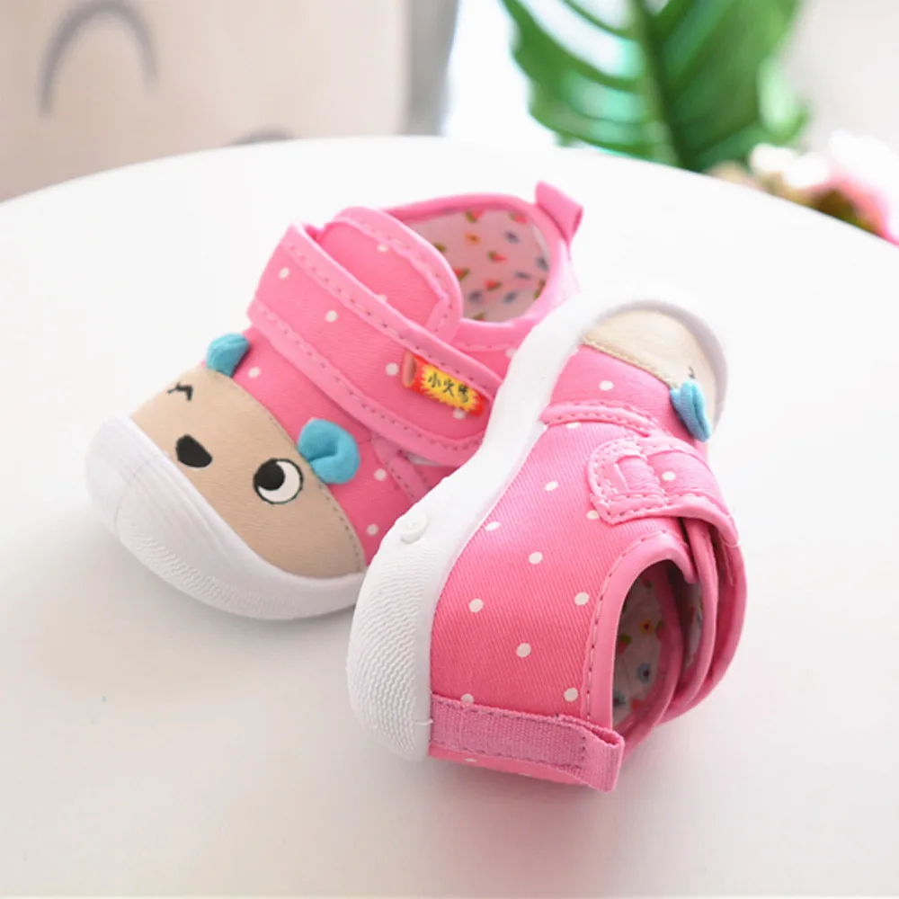Детские Нескользящие кроссовки babyslofjes мультяшная мягкая подошва пищалка летняя