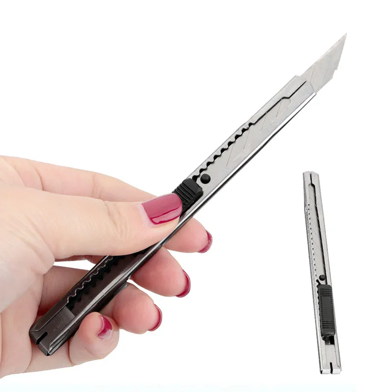 Школьный резак для рукоделия с открывающимся лезвием нож резки коробка