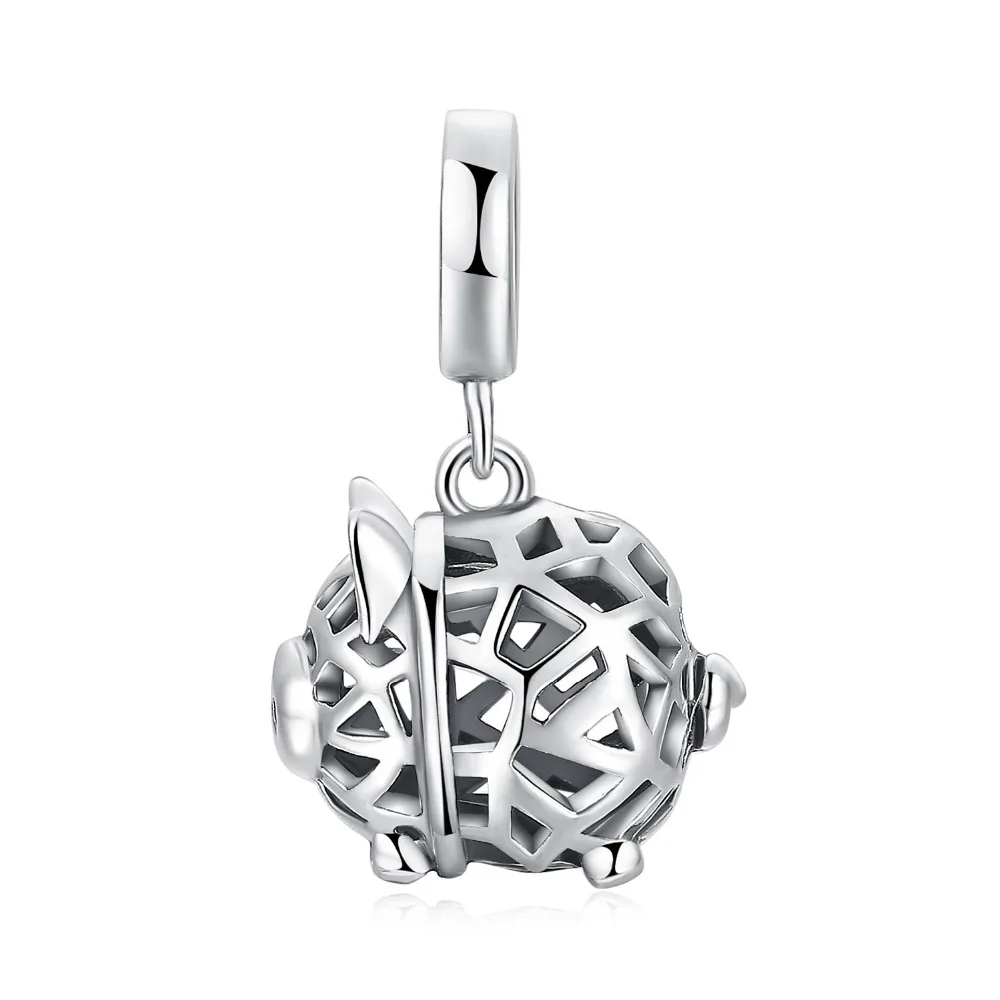 JewelryPalace 925 пробы Серебряный Pet Love Angry Pig Шарм бусины для мамы и дочки Новый Лидер