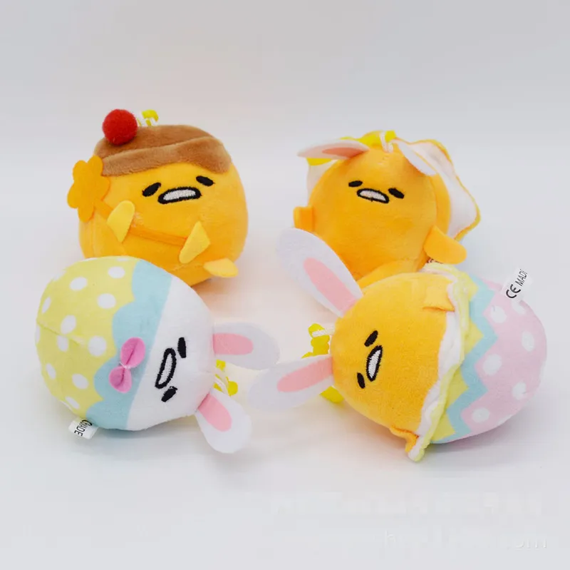 12 шт./компл. 10 см Плюшевые игрушки Гудетама куклы peluches брелок kirby pelucia подарок для