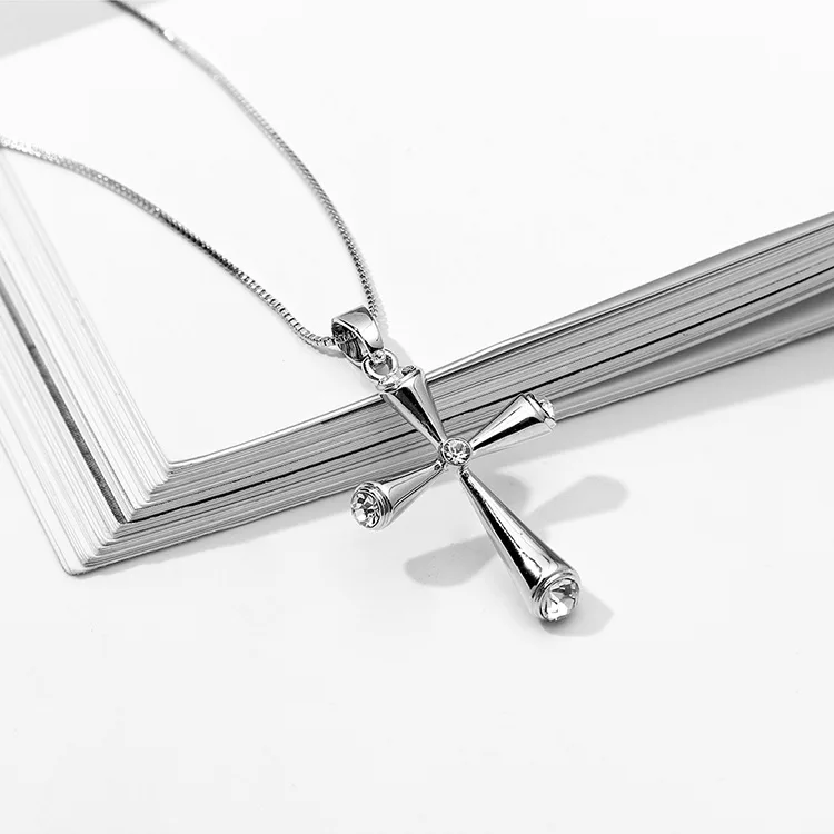 MALANDA модные подвески в форме Креста ожерелья для женщин кристалл от Swarovski