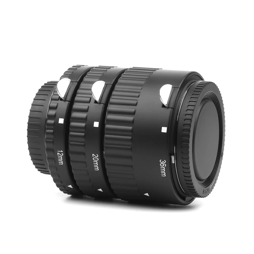 

New Hot 1 Set Camera Extension Tube Automatic Focusing Microspur Photography Ring for Nikon
