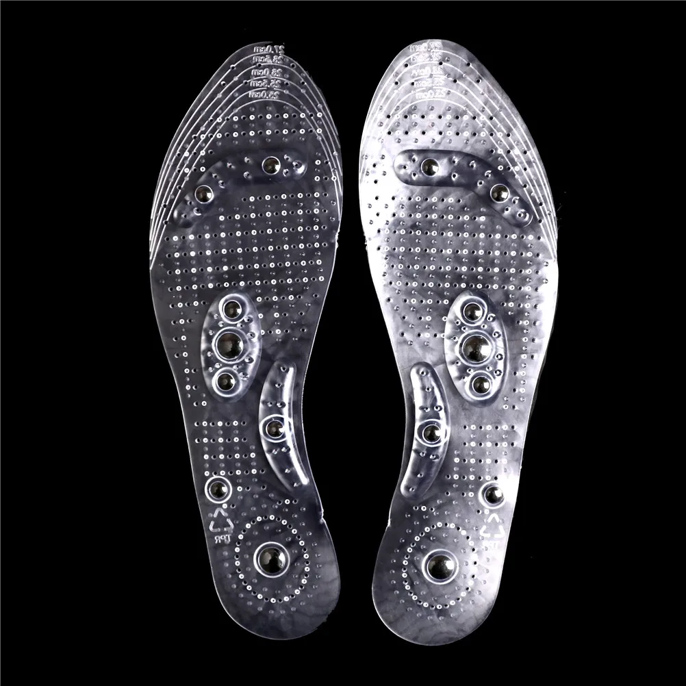 

1Pair Breathable Shoes Pad Massage Insoles Magnetic Acupoint Magnetotherapy Pad Shoes Soles Accessories Inserts 27cm