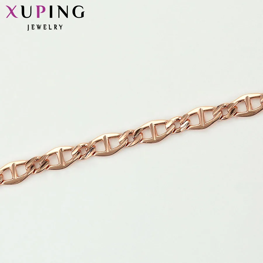 Xuping модный браслет ювелирное изделие розовое золото покрытое природной медью