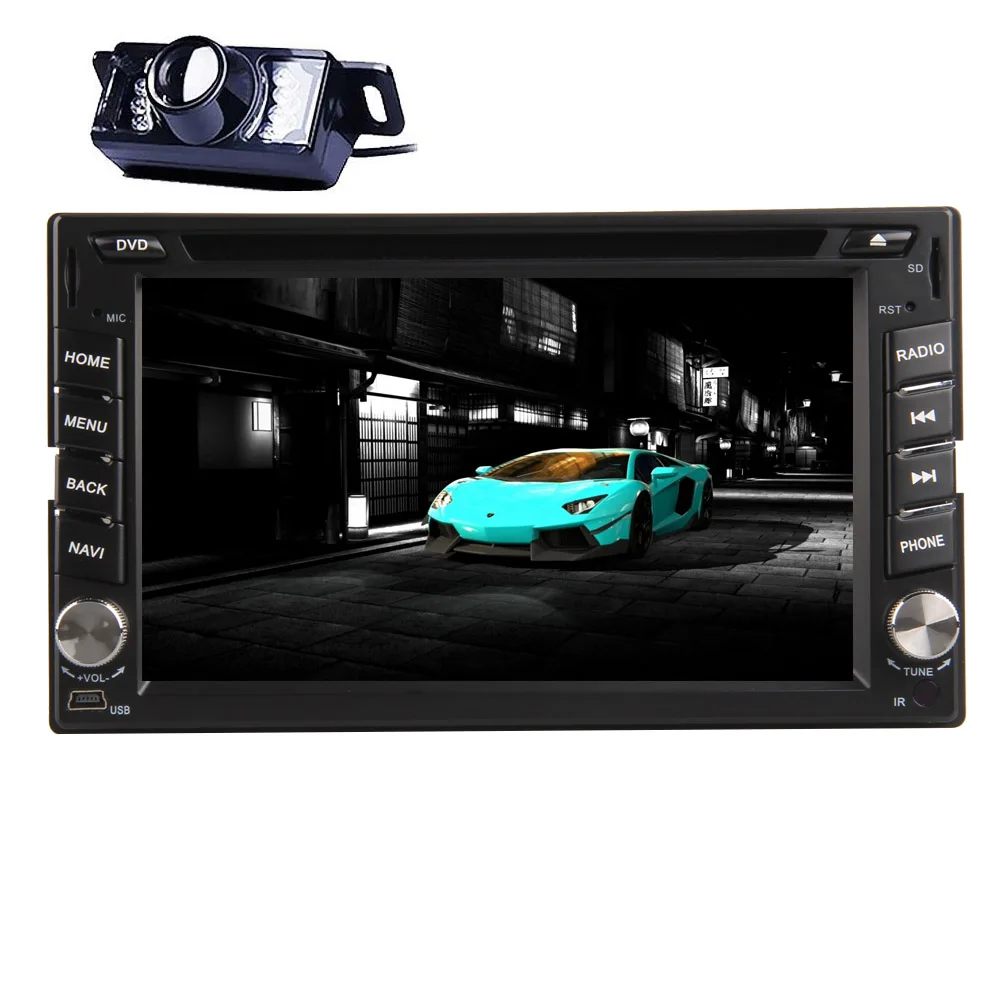 Android 4 EQ 2Din стерео Системы автомобильное радио DVD AMP OBD2 Wi-Fi приемник gps RDS BT Навигатор