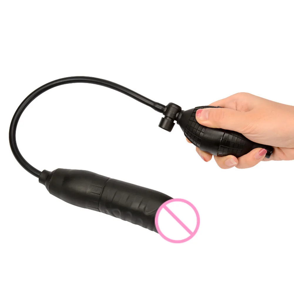 1 шт. женский и мужской анальный расширитель гладкий надувной фаллоимитатор