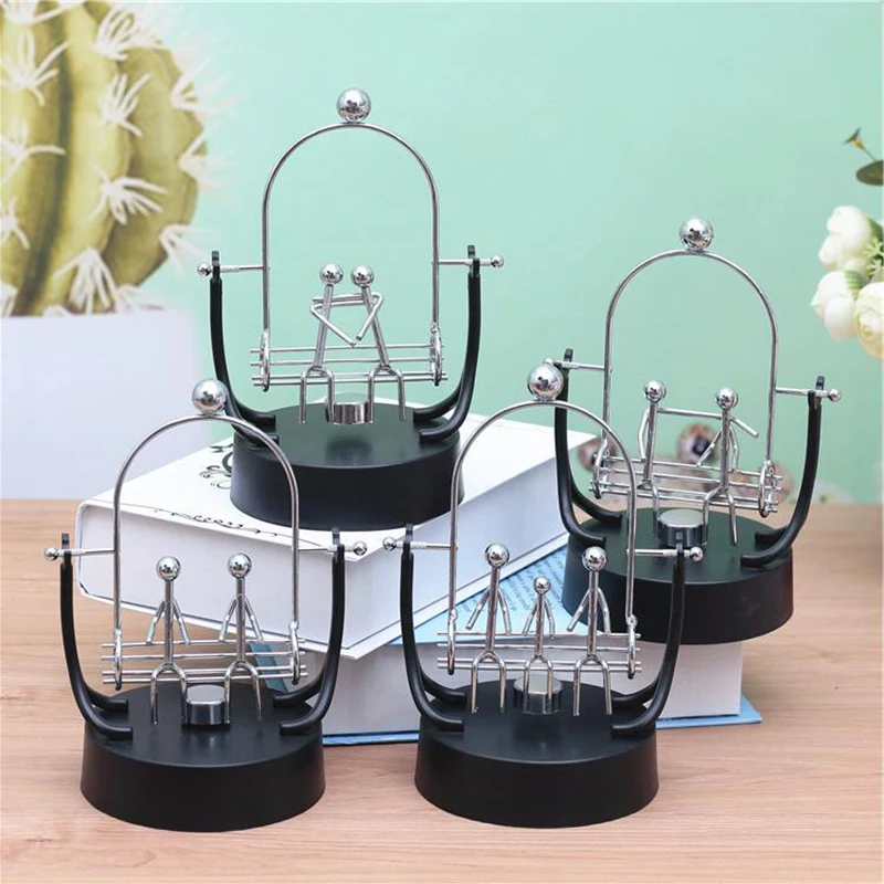 ABS Newtons Колыбель стальной баланс маятник Intstrument Figuines Физика Наука настольная