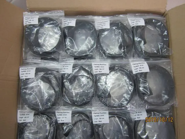 Черный цвет литья удочки кожи рукав крышка Sox перчатки куртка протектор 180 см (6