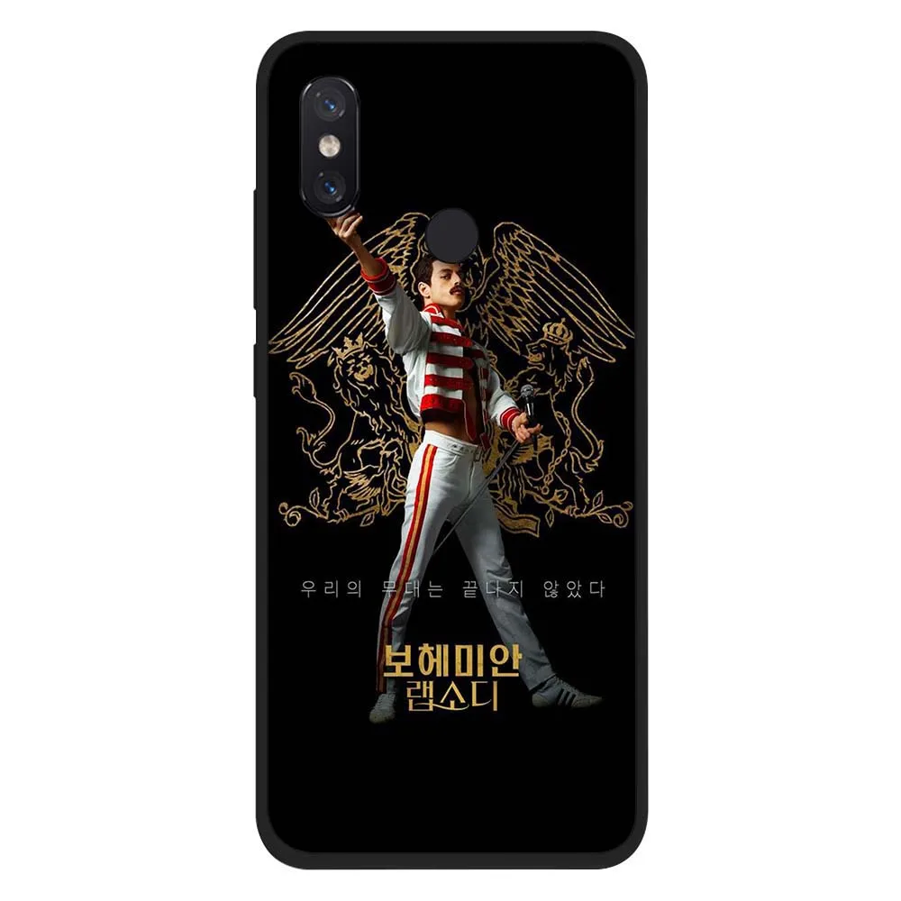 WEBBEDEPP Фредди Меркури Queen ремешок чехол для телефона из ТПУ с принтом "для Xiaomi mi 8 A2 Lite A1 9 SE mi x 2s Max мы собрали воедино 3 для POCOPHONE F1 мягкий чехол