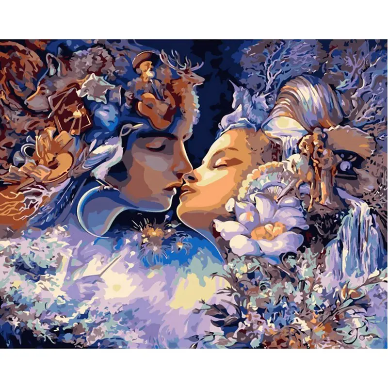 Сделай Сам красота природные пейзажи масляной Набор для рисования по номерам