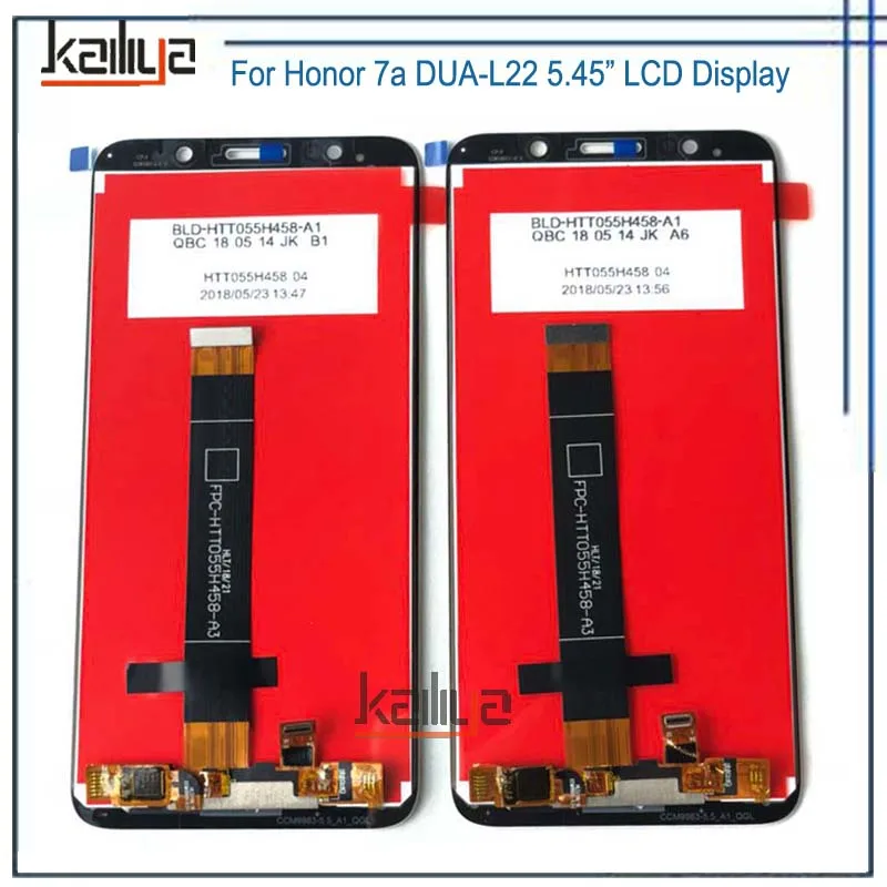 ЖК-дисплей для huawei Honor 7a DUA-L22 + 5 45 &quotсенсорный экран Digitizer сборка Замена Черный