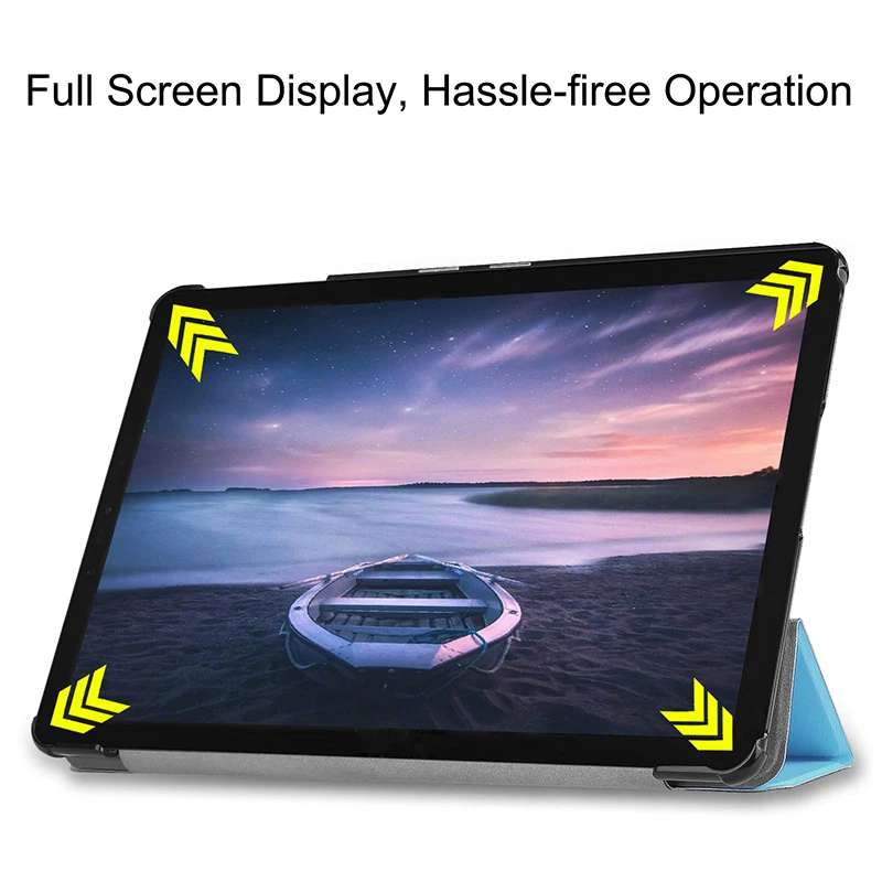 Чехол для samsung Galaxy Tab S4 10,5 дюймов SM T830 T835 кожаный Умный Магнитный трехслойный чехол-подставка для samsung Galaxy S4 10,5