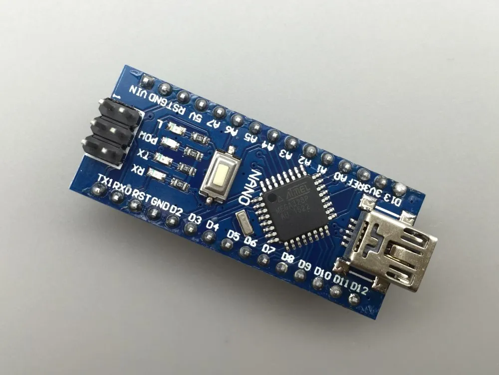 Плата микроконтроллера MINI USB Nano V3.0 ATmega328P CH340G 5 в 16 м для arduino NANO 328P 3 0 1 шт. |