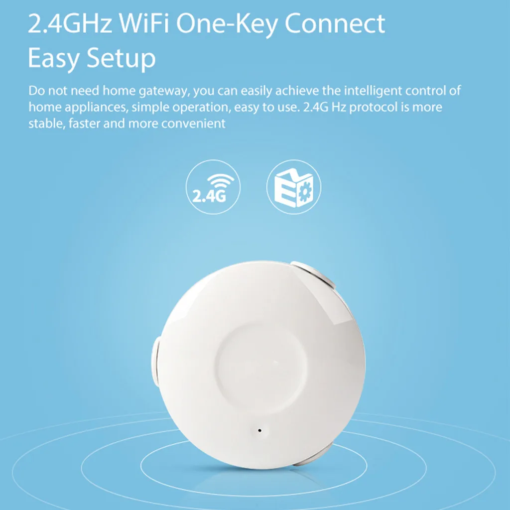 Горячая, Умный домашний WiFi датчик воды, детектор утечки воды, сигнализация, не требуется концентратор, бесплатные приложения для iOS и Android системы