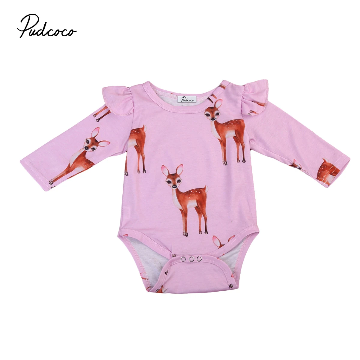 2017 хлопковый топ для малышей боди новорожденных девочек милый комбинезон с