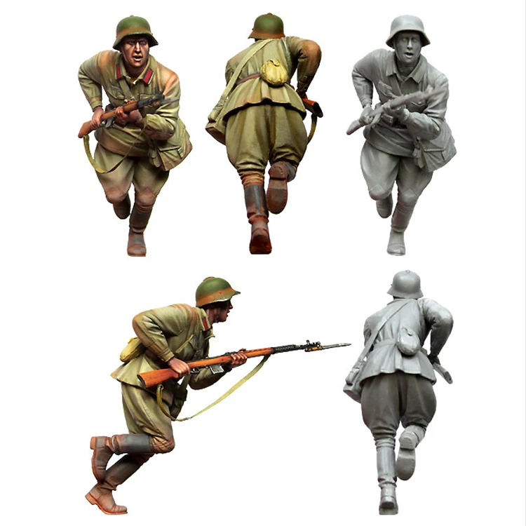 1/35 красный армейский стрелян. 2 мировая война (1941 1943) набор 8 модель солдатика из