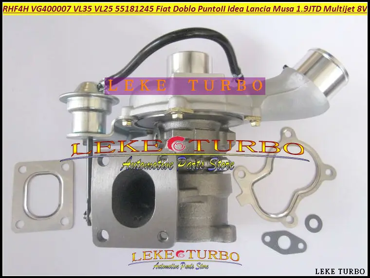 Фото Турбокомпрессор Turbo RHF4H VL25 VF400007 VL35 55181245 71793616 для FIAT Doblo Punto 2 Idea Lancia Musa 1.9L JTD 03-07 Multijet 8V №2