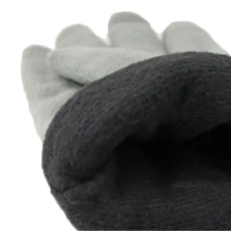 Мягкие и удобные мужские зимние теплые флисовые перчатки Polar Wool 1 пара