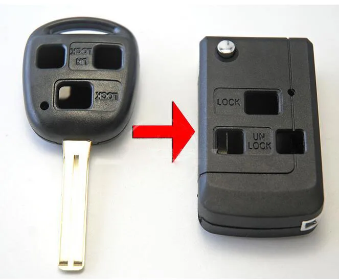 Чехол для автомобильного ключа с 3 кнопками|car key shell case|case forcase case |