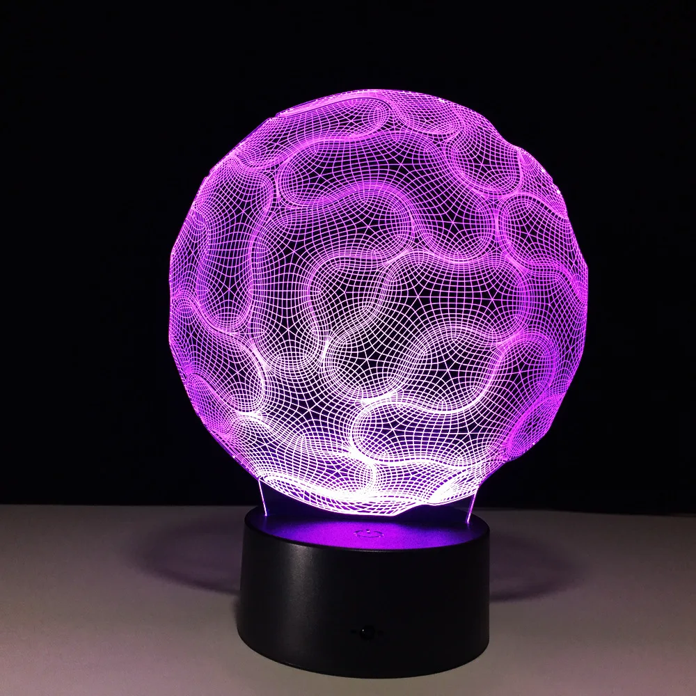 Акриловая панель 3D Light s 7 цветная лампа с сенсорным управлением акриловая 3d