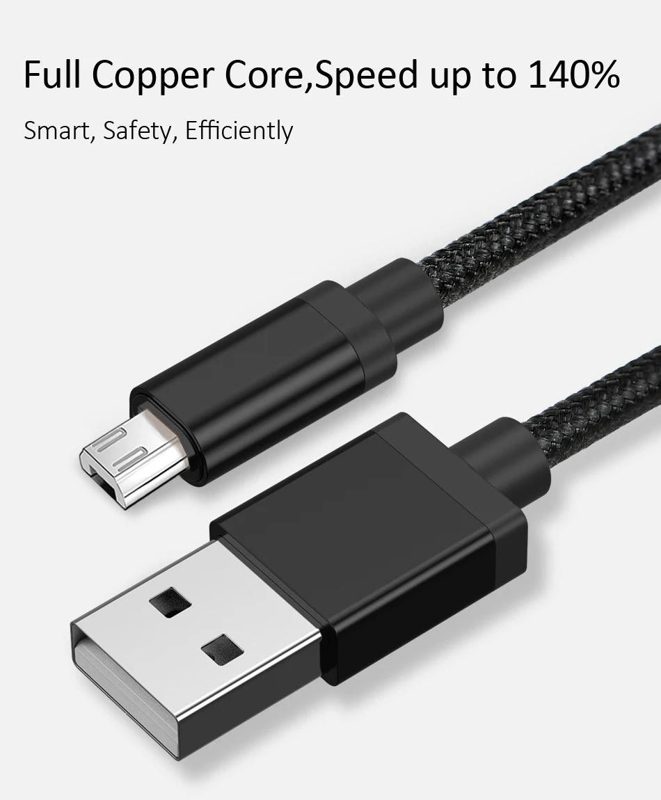 GUSGU USB кабель плетение данных кабель для huawei mate 10 lite USB ЗУ для мобильного телефона кабель для samsung S7 Edge Xiaomi Redmi Note 5