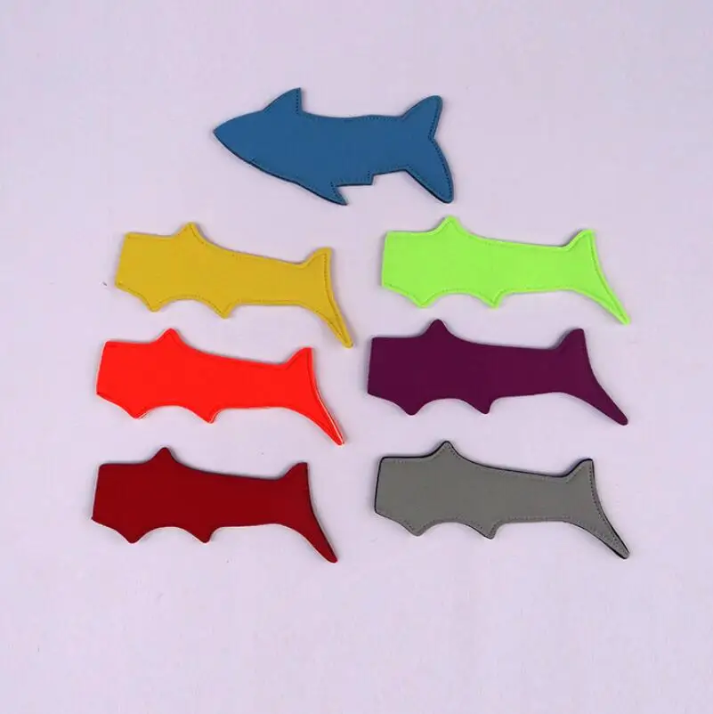 

Neoprene Popsicle Holders Kids Shark Style Ice Lolly Colorful Summer Pop Ice Cream Cover Kitchen Accessories LX7357