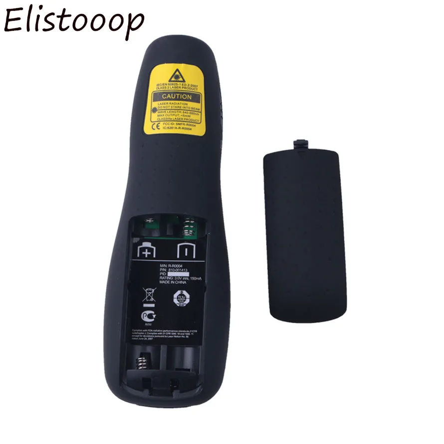 Беспроводная лазерная указка Elistooop R400 2 4 ГГц USB чехол с красной лазерной