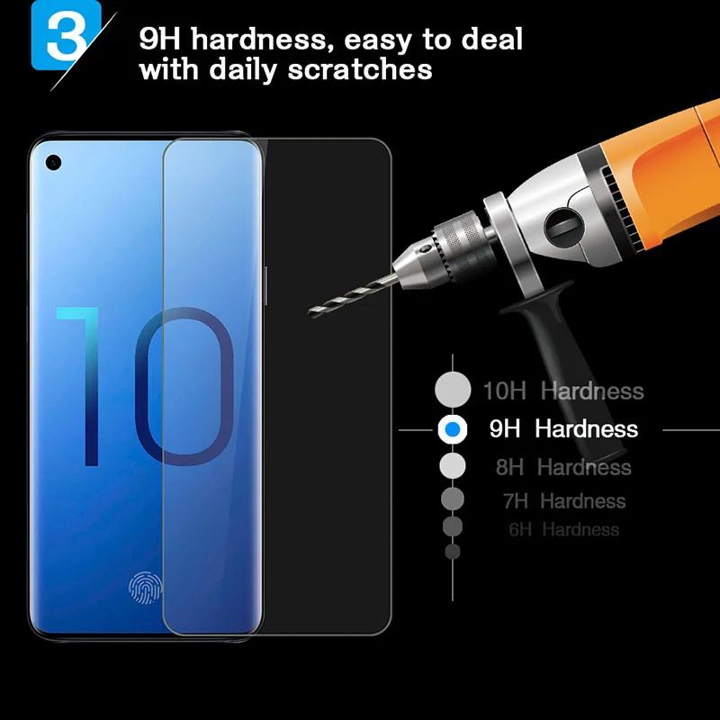 2 шт протектор экрана для samsung s10 5g Закаленное стекло для galaxy s10 5g протектор экрана для samsung galaxy s10 5g СТЕКЛО