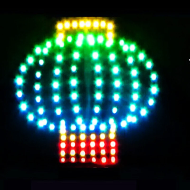 Бесплатная доставка высокое качество 5 кв. М led delta kite line power sport winder забавная
