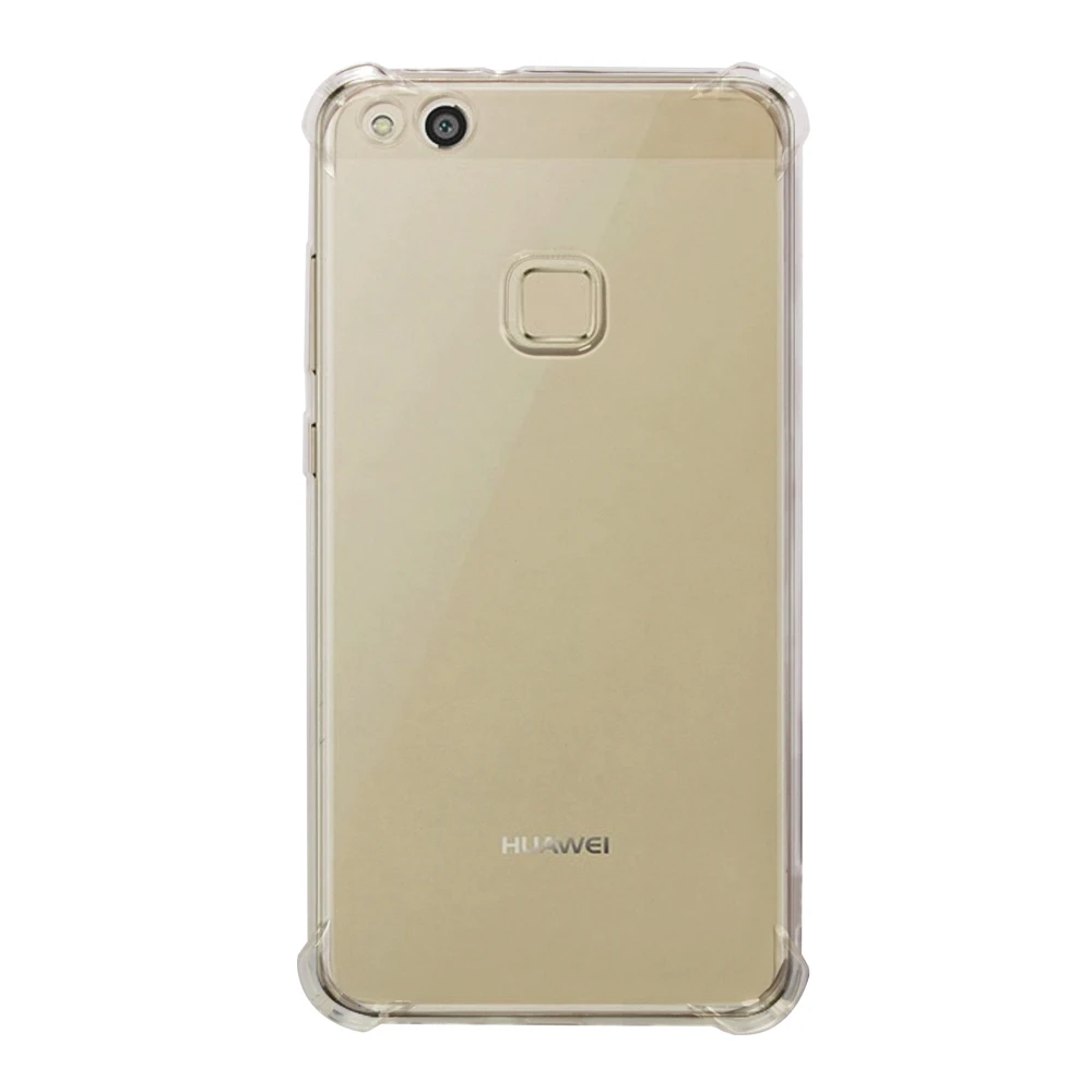 High quality transparent reinforced Anti-falling Soft Silicone phone case For Huawei P10 Lite coque fundas etui cover cases |