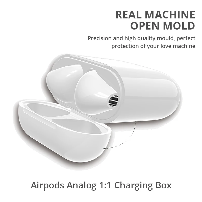 Беспроводная зарядка для Airpods Apple Bluetooth наушники зарядное устройство идеально