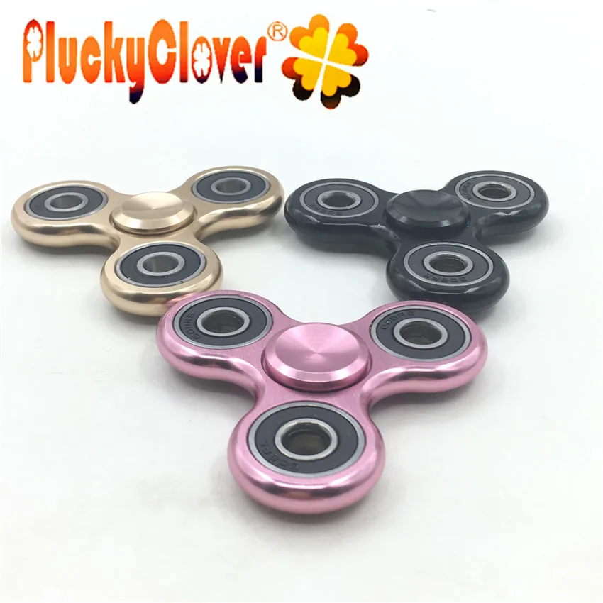 1 шт. детский подарок EDC Tri Spinner игрушки фиджет ручной Спиннер металл Пальчиковый