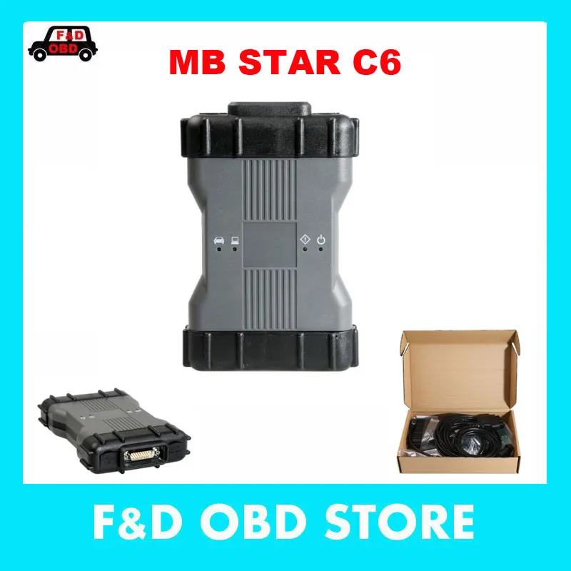 mb star c6 Новинка, OEM mb star c3, высокое качество, MB Диагностический мультиплексор, тестер MB Star C3 без программного обеспечения для диагностического инструмента Mercede - Цвет: mb star c6