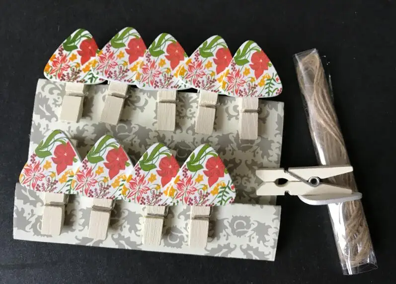 30 шт. Футболка с розовым сердечком деревянные зажимы для детей ремесла вечерние