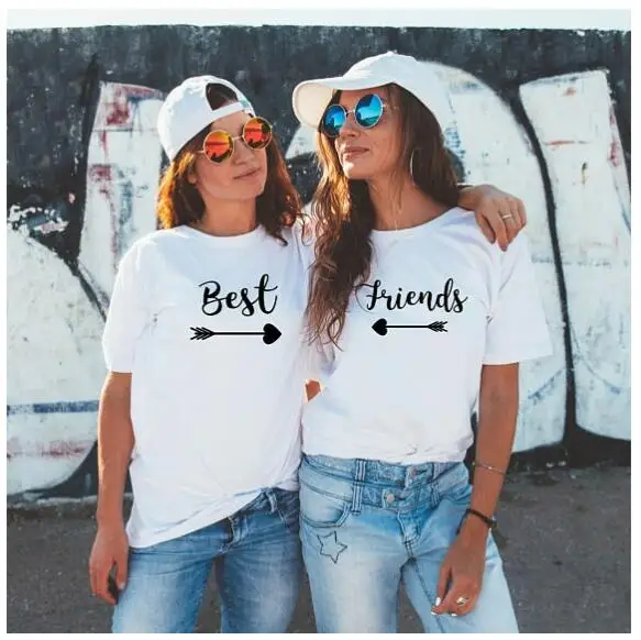 Sugarbaby лучший друг s футболка Tumblr пары BFF лучшая подходящие топы Лучшая сестра