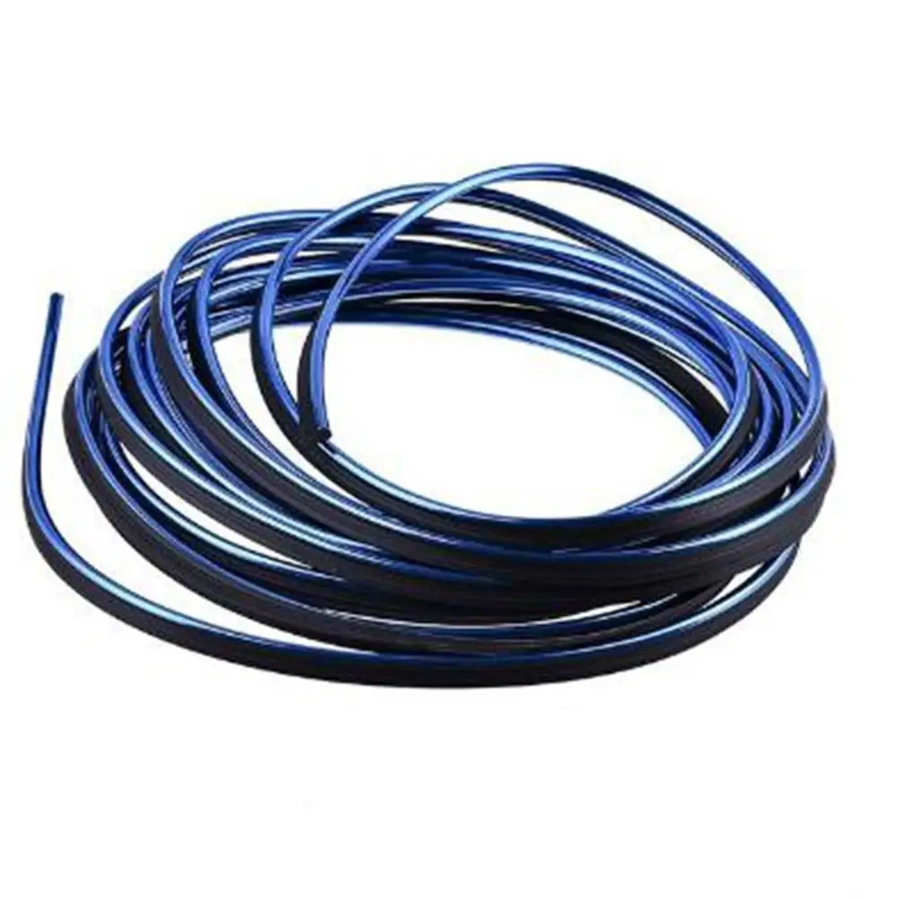 Новинка декоративные полоски для кузова автомобиля 5 м отделки интерьера цветные