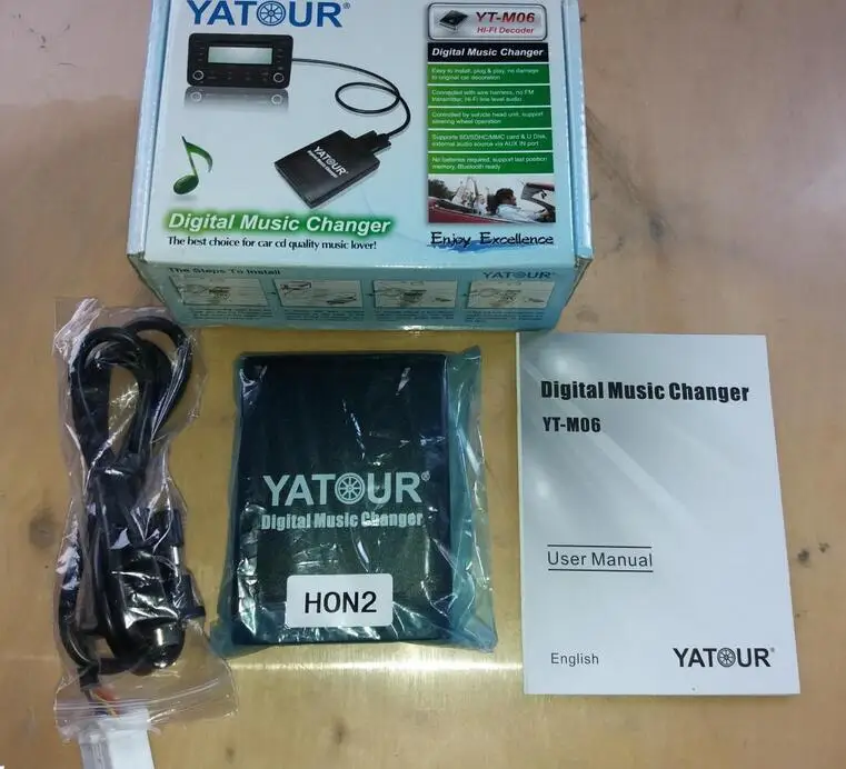 YATOUR USB SD AUX цифровой интерфейс для Acura Honda Accord Civic CRV Odyssey Pilot