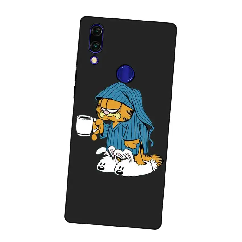 N447 Тоторо Забавный Черный силиконовый чехол для Xiaomi Redmi Note 3 4 4X5 5A 6 7 Pro Global |