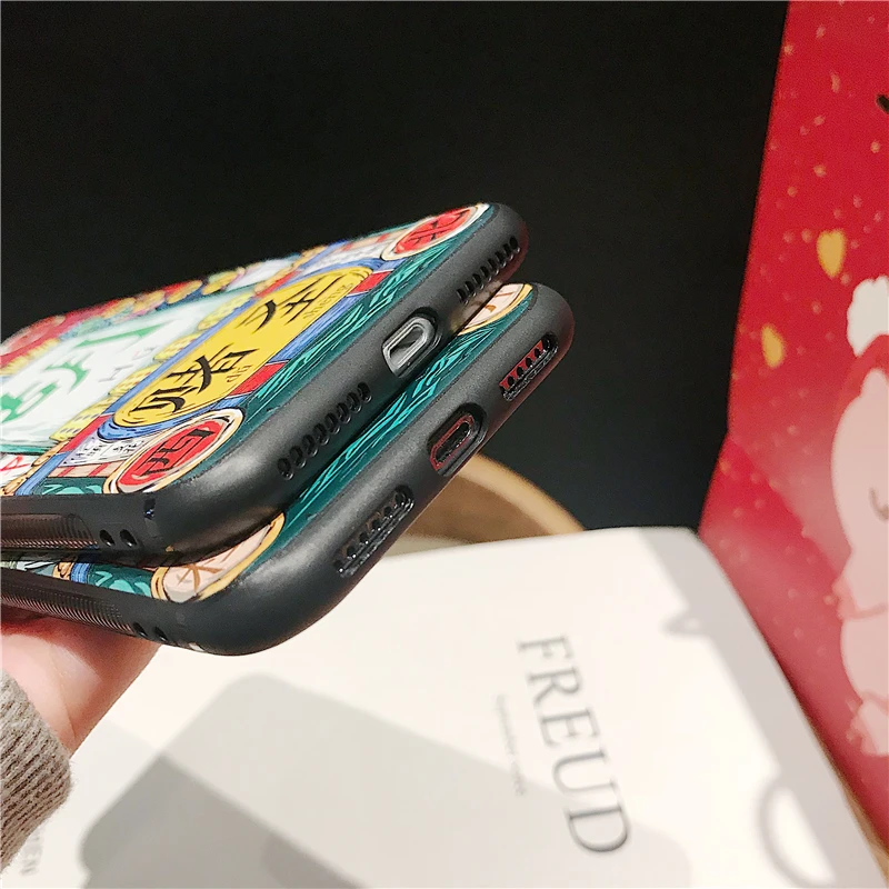 Чехол для телефона с 3D тиснением iPhone X XS Max XR 8 7 6 6s Plus|Бамперы| |