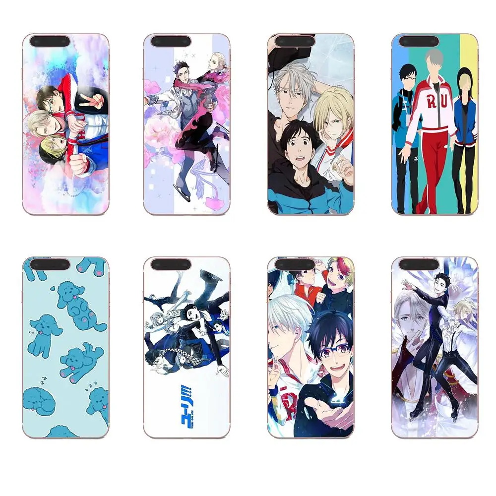 Японский Yuri On Ice для Apple iPhone 4 4S 5 5C 5S SE 6 6S 7 8 Plus X XS Max XR мягкий новый