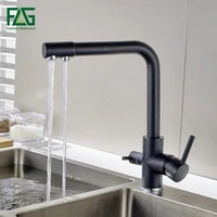 flg filter kitchen faucets deck mounted mixer tap 360 rotation with water purification features mixer tap crane for kitchen sink
