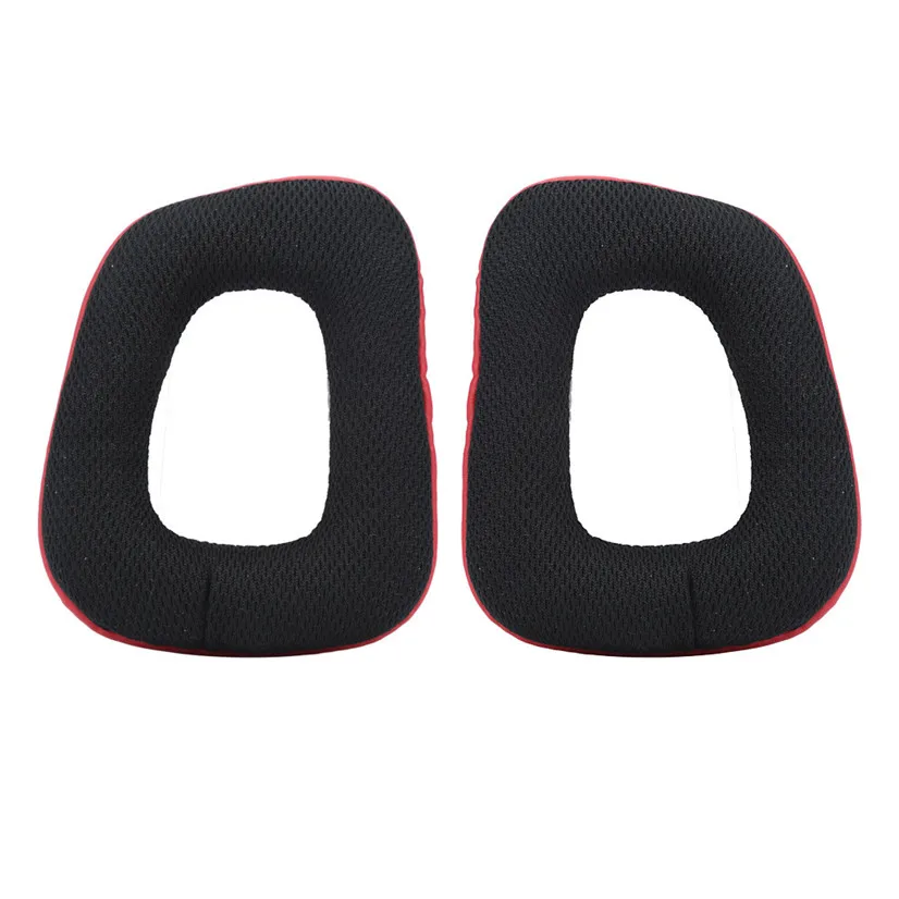 Запасные амбушюры для наушников Logitech G35 G930 G430 от Binmer по цене производства, красные, J09T - доставка по методу Drop Shipping.