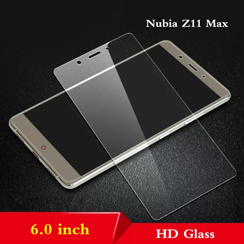 Закаленное стекло для zte Nubia Z17 Mini Z11 Mini s 9H Защитное стекло для zte Nubia Z11 max Z17 mini стеклянная пленка - Цвет: Z11 Max  HD glass