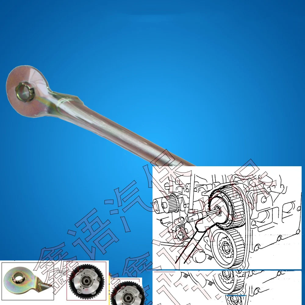 Шкив ключ ремня для автомобильного гаража подходит Subaru 2.5L Turbo 3.6L 6 цилиндров