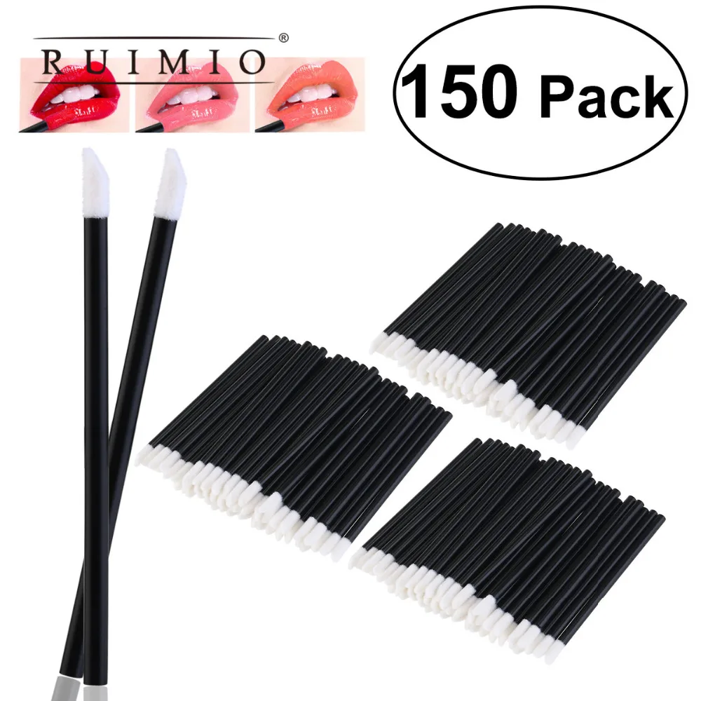 150 шт. Одноразовые Косметические палочки для нанесения макияжа|brush tool|lip brusheyeshadow